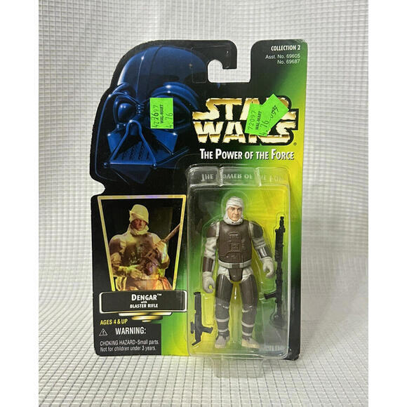 Other - Kenner Star‎ Wars Dengar With Blaster Rifle Action Figure NIP